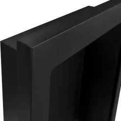 Garnero Arredamenti Caminetto 39x61h cm bioetanolo da parete acciaio nero Bernina Best