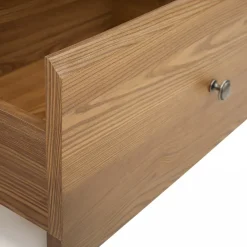 Garnero Arredamenti Cassettiera 72x116h cm 4 cassetti rovere scuro Lucca Hot