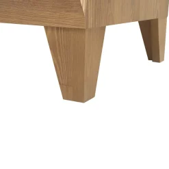 Garnero Arredamenti Cassettiera 72x116h cm 4 cassetti rovere scuro Lucca Hot