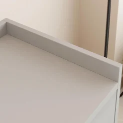 Garnero Arredamenti Cassettiera 130x80h cm design moderno 6 cassetti bianco Pollon Bianco Opaco Clearance