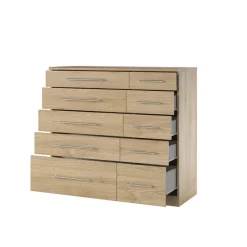 Garnero Arredamenti Cassettiera 103x95h cm moderna Dogliani Rovere Best