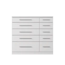 Garnero Arredamenti Cassettiera 103x95h cm moderna Dogliani Bianco Frassinato Hot