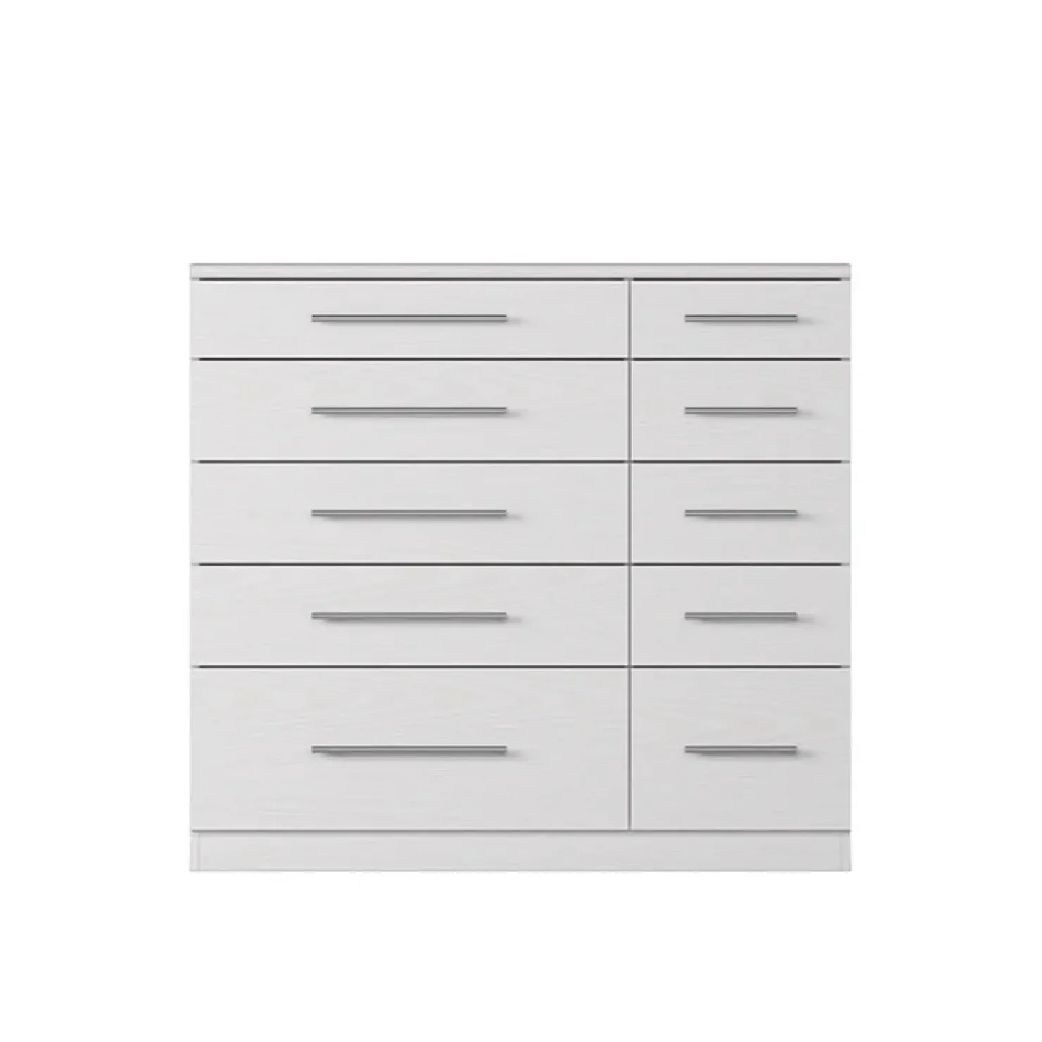 Garnero Arredamenti Cassettiera 103x95h cm moderna Dogliani Bianco Frassinato Hot