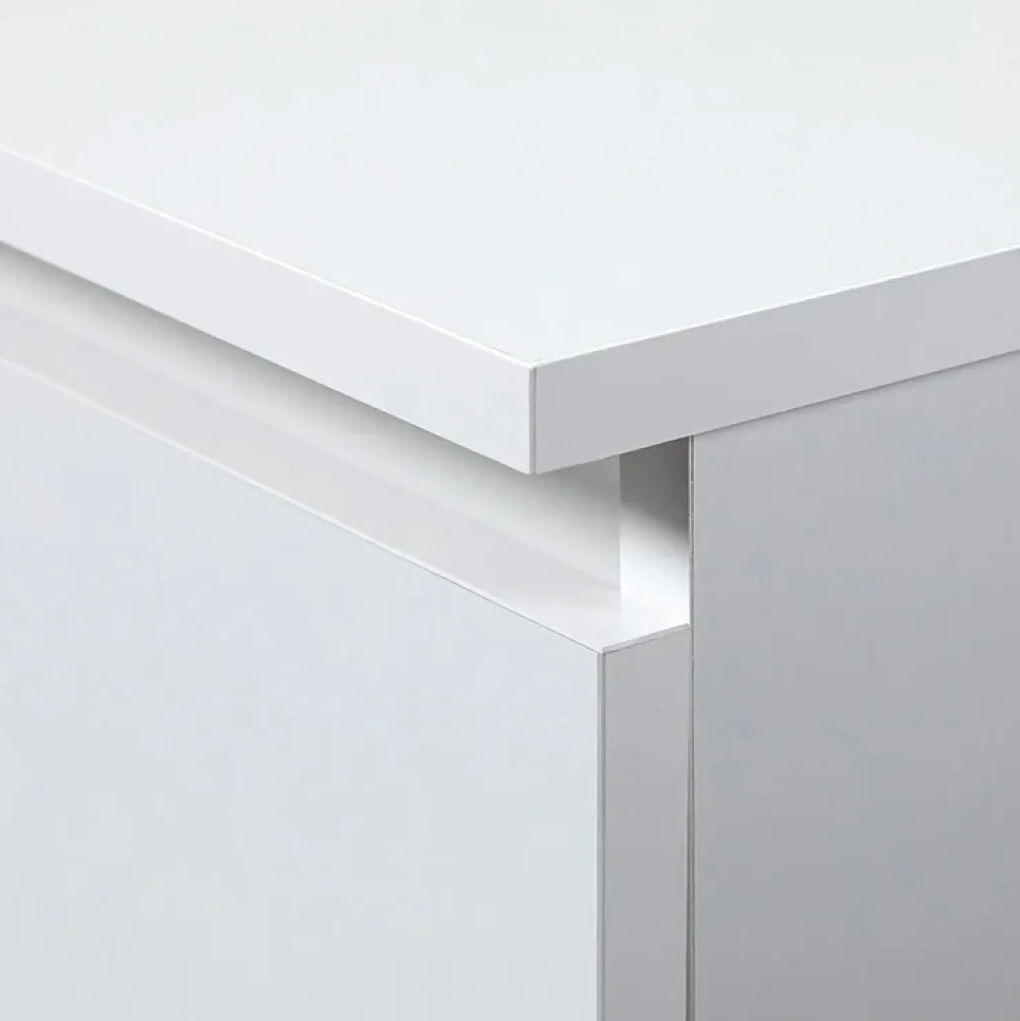 Garnero Arredamenti Cassettiera 120x77h cm moderna 6 cassetti bianco Living Bianco Opaco Discount