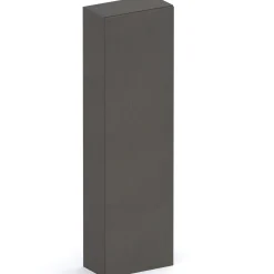 Garnero Arredamenti Colonna a terra 55x186h cm 1 anta reversibile nero Sunset Ossido Discount