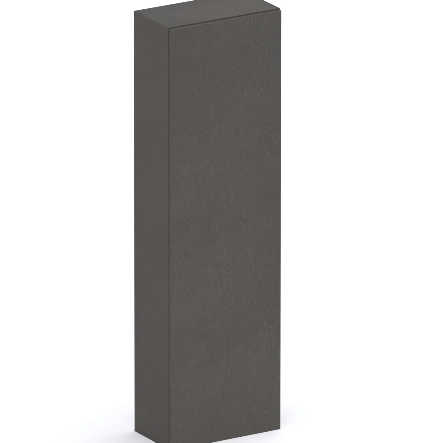 Garnero Arredamenti Colonna a terra 55x186h cm 1 anta reversibile nero Sunset Ossido Discount