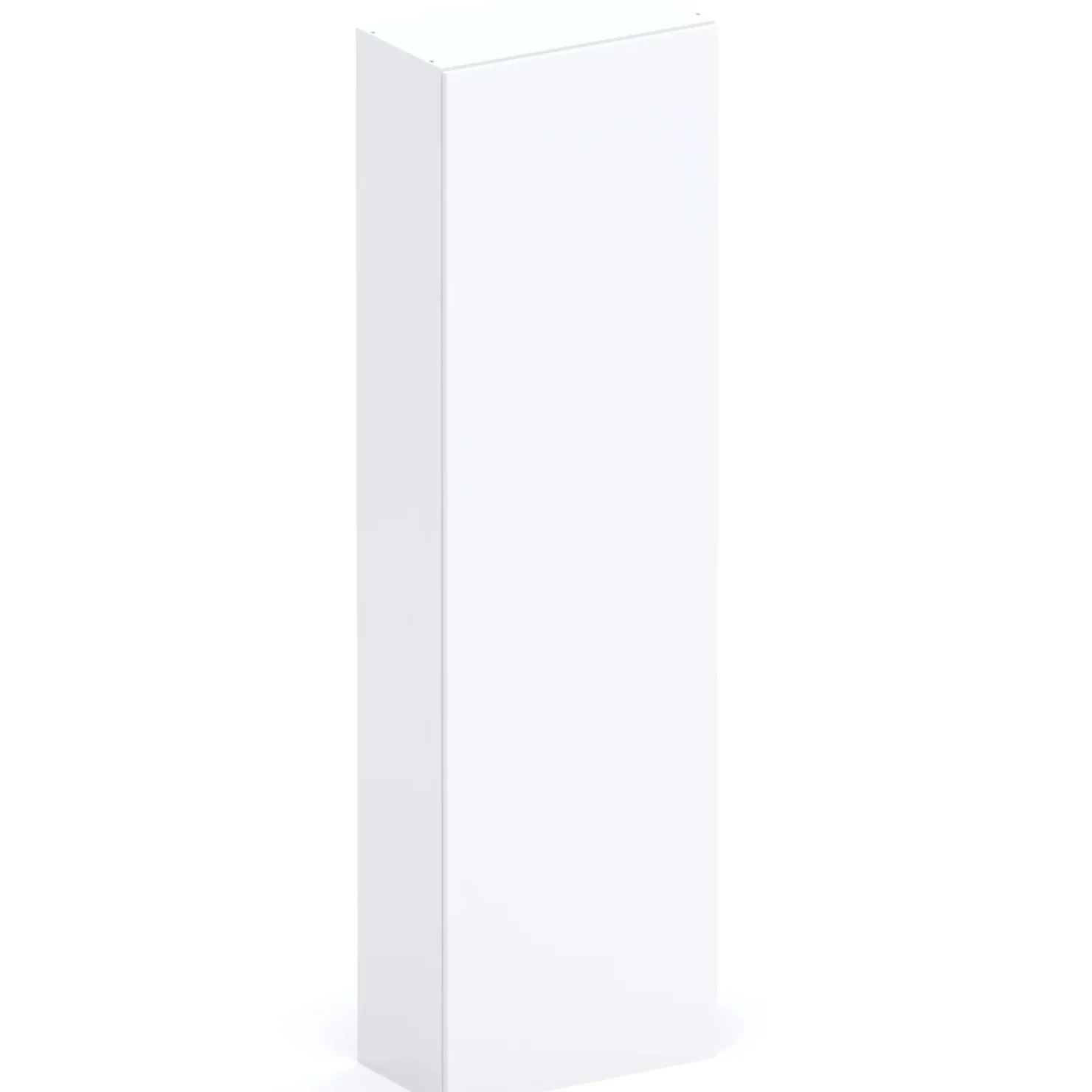 Garnero Arredamenti Colonna a terra 55x186h cm 1 anta reversibile Sunset Bianco Lucido