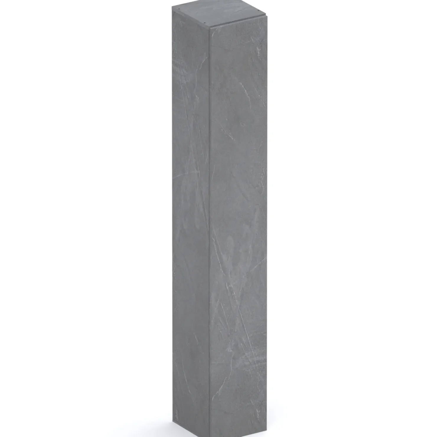 Garnero Arredamenti Colonna a terra 28x186h cm 1 anta reversibile multiuso Sunset Antracite New