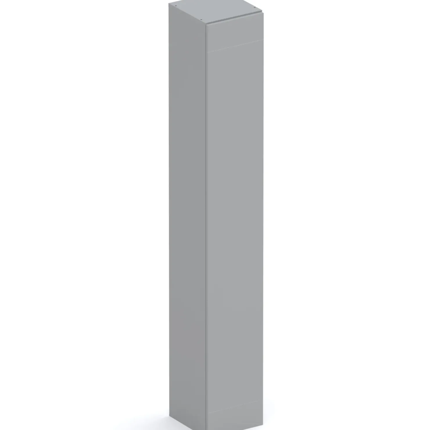 Garnero Arredamenti Colonna a terra 28x186h cm 1 anta reversibile multiuso Sunset Grigio scuro Clearance