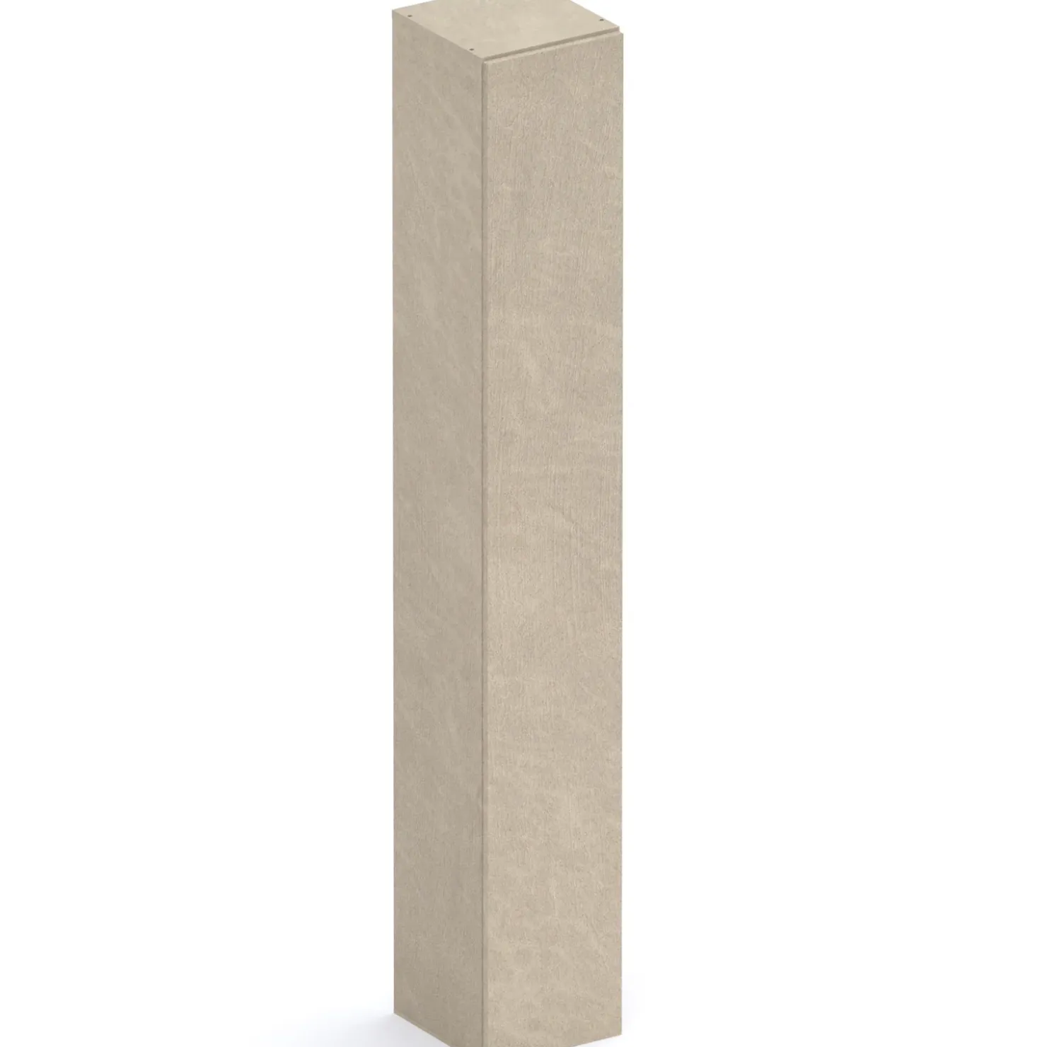 Garnero Arredamenti Colonna a terra 28x186h cm 1 anta reversibile multiuso Sunset Tortora