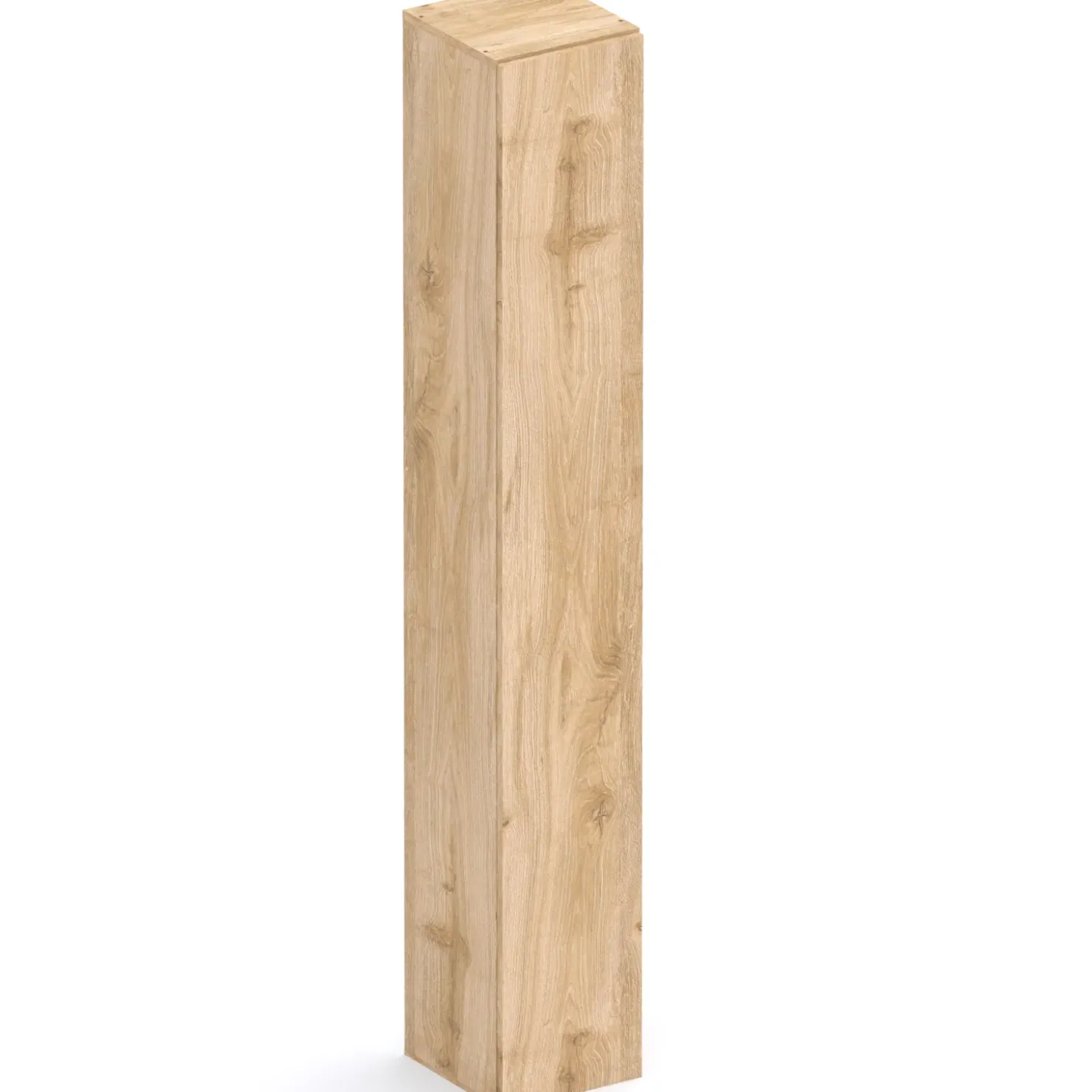 Garnero Arredamenti Colonna a terra 28x186h cm 1 anta reversibile multiuso chiaro Sunset Rovere Discount