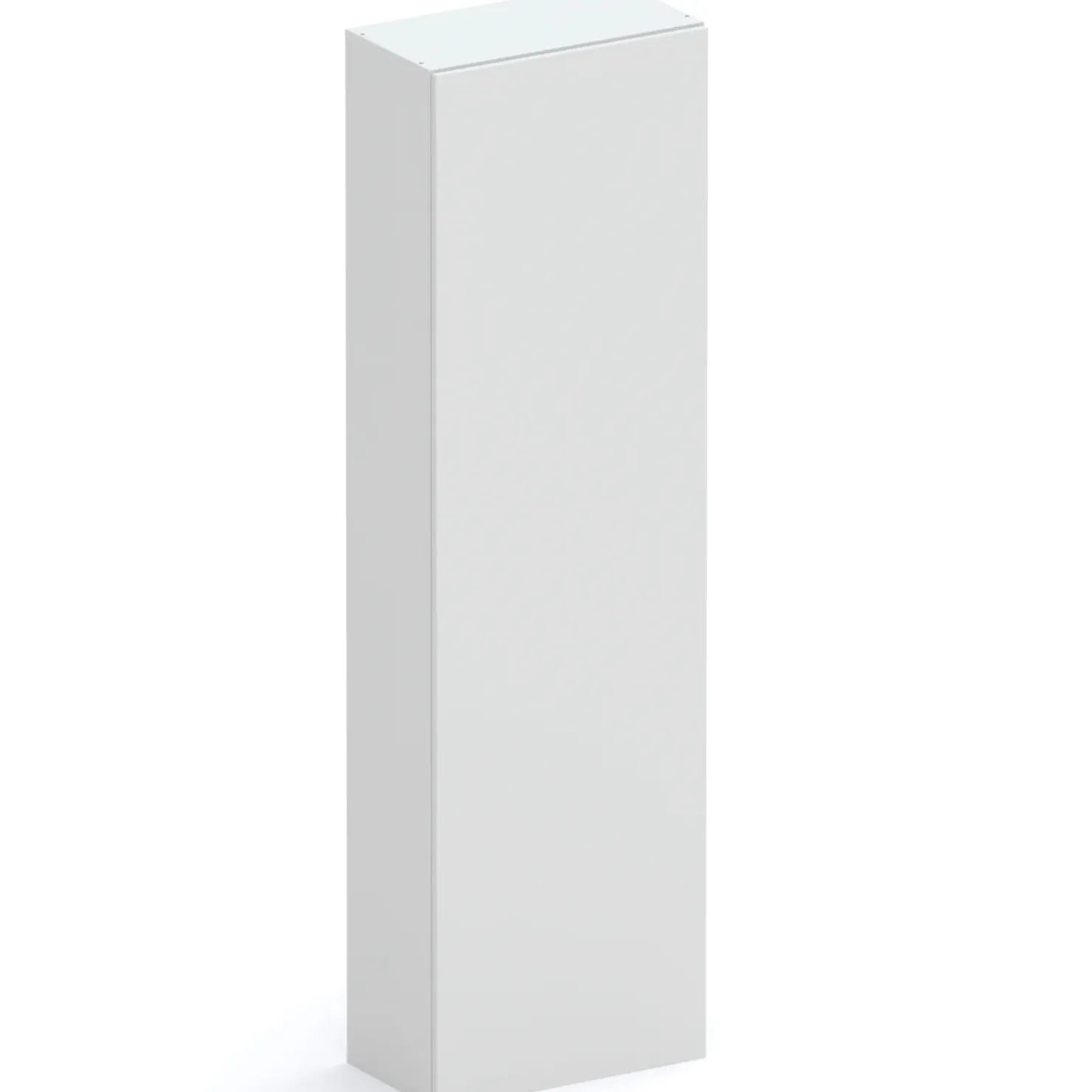 Garnero Arredamenti Colonna a terra 55x186h cm 1 anta reversibile Sunset Grigio chiaro Hot