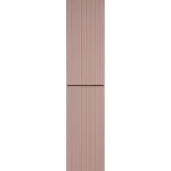 Garnero Arredamenti Colonna bagno sospesa 35x160h cm cannettato 2 ante rosa Autentic Best