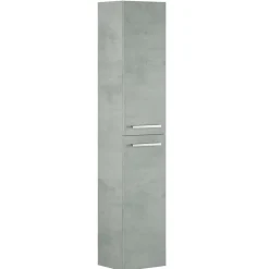 Garnero Arredamenti Colonna bagno sospesa 30x150h cm cemento Oscar Discount
