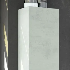 Garnero Arredamenti Colonna bagno sospesa 30x150h cm cemento Oscar Discount
