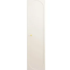 Garnero Arredamenti Colonna bagno sospesa 35x140h cm fresato 1 anta beige Sand Sale