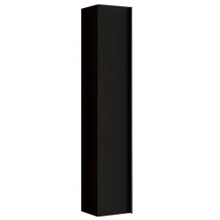 Garnero Arredamenti Colonna bagno 26x138h cm 1 anta nero frassinato Absolut Best