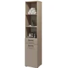 Garnero Arredamenti Colonna bagno 40x197h cm 1 anta 1 cassetto beige Wave New