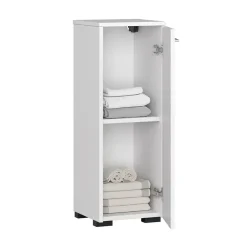 Garnero Arredamenti Colonna bagno 30x85h cm bassa 1 anta bianco Woters Bianco Opaco Best