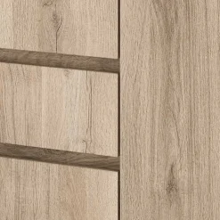 Garnero Arredamenti Comò 137x81h cm 1 anta 3 cassetti moderno rovere sonoma Panama Discount