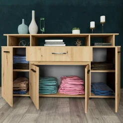 Garnero Arredamenti Comò 154x85h cm 4 ante moderno in Pippo Rovere Rustico Sale