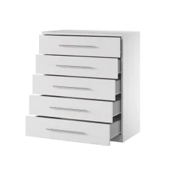 Garnero Arredamenti Comò 70x90h cm con cassetti moderno Dogliani Bianco Frassinato Clearance