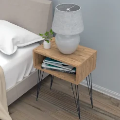 Garnero Arredamenti Comodino 45x59h cm design industrial Jamar Rovere Online