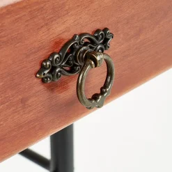 Garnero Arredamenti Comodino 48x55h cm moderno ciligio nero Mirtilla Clearance