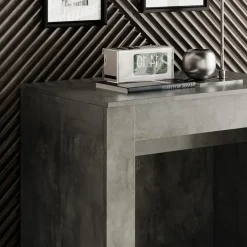 Garnero Arredamenti Consolle 54/252cm tavolo allungabile moderno ossido nobilitato Senigallia Online