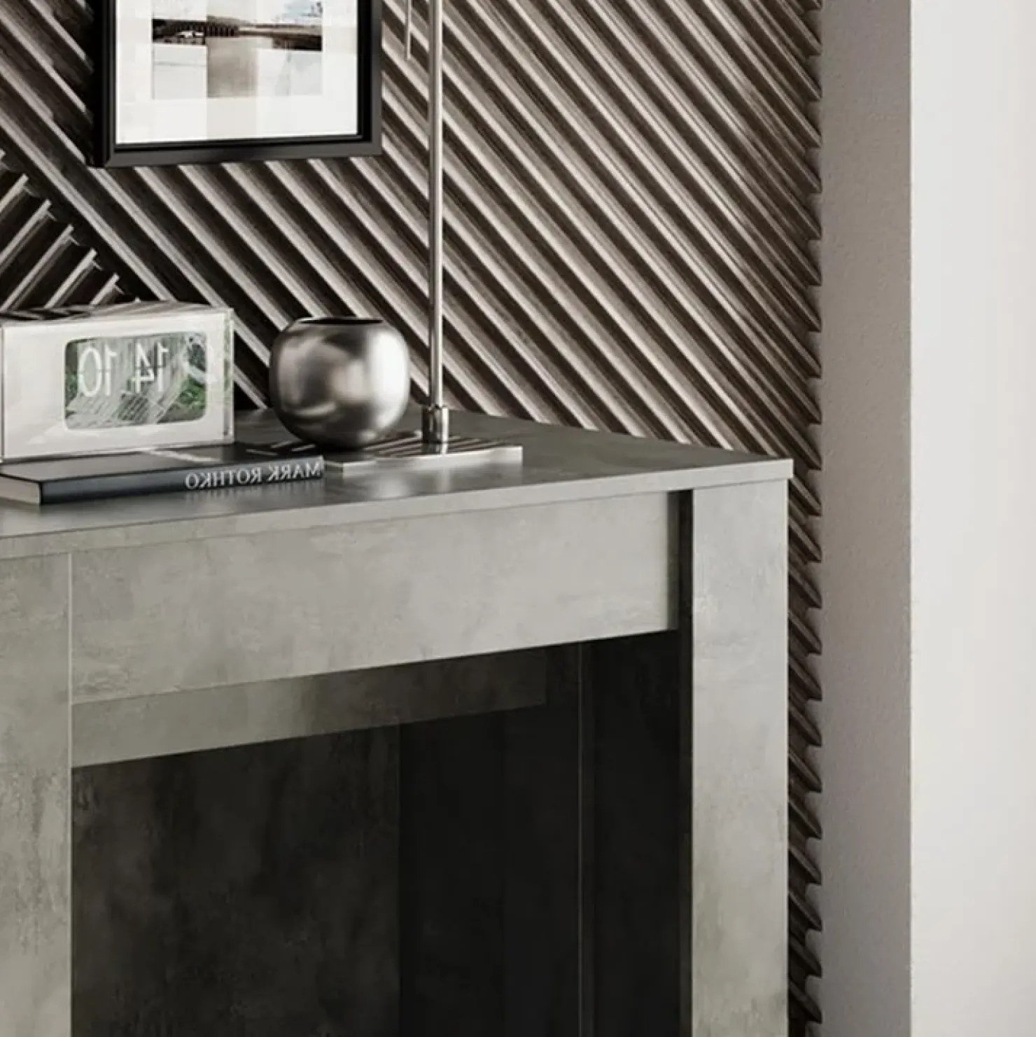 Garnero Arredamenti Consolle 54/252cm tavolo allungabile moderno ossido nobilitato Senigallia Online