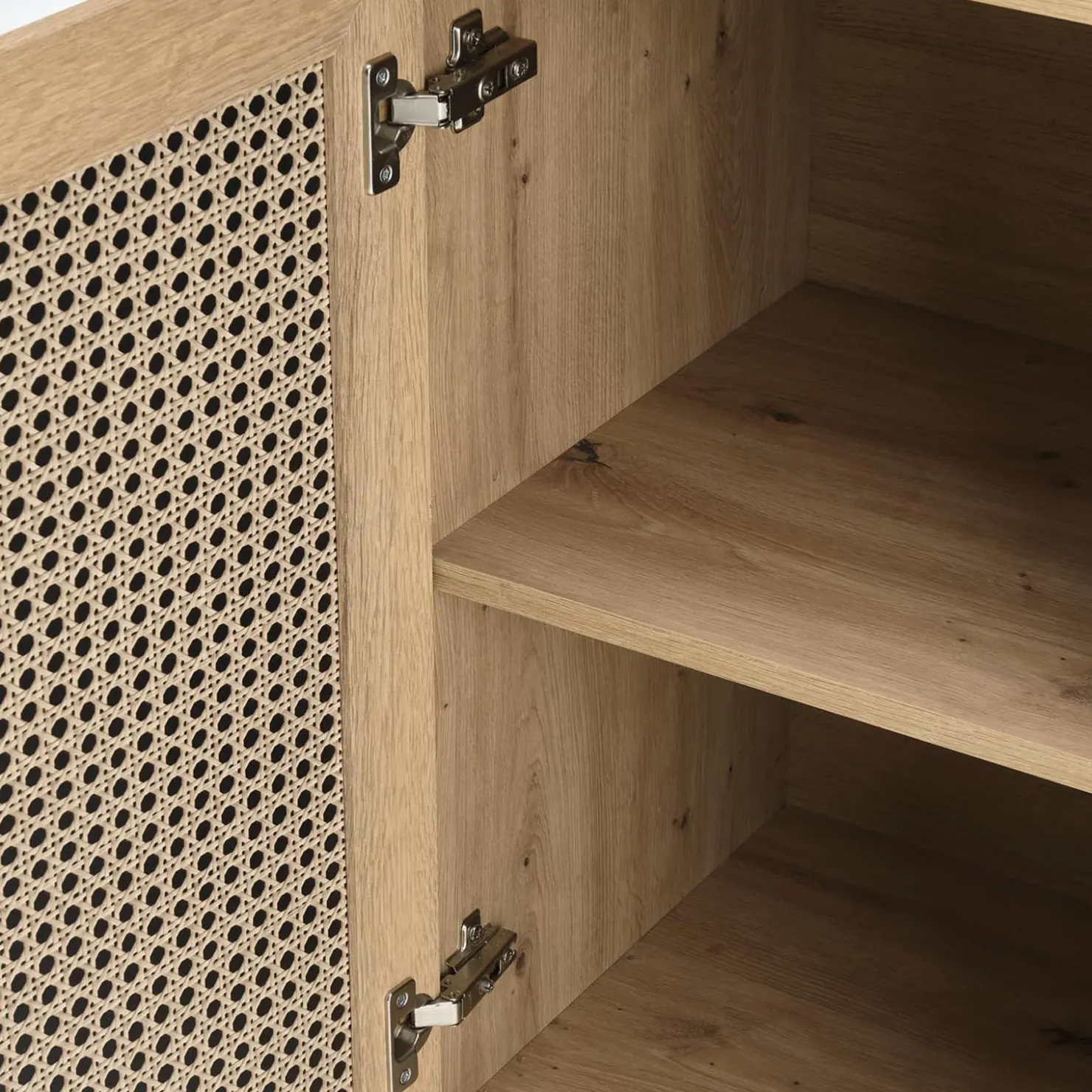 Garnero Arredamenti Credenza alta 80x173h cm con libreria 2 ante 3 vani moderna rovere Sombra Online