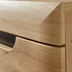 Garnero Arredamenti Credenza 107x83h cm 1 anta 3 cassetti moderna rovere Alimena Gihome® Outlet