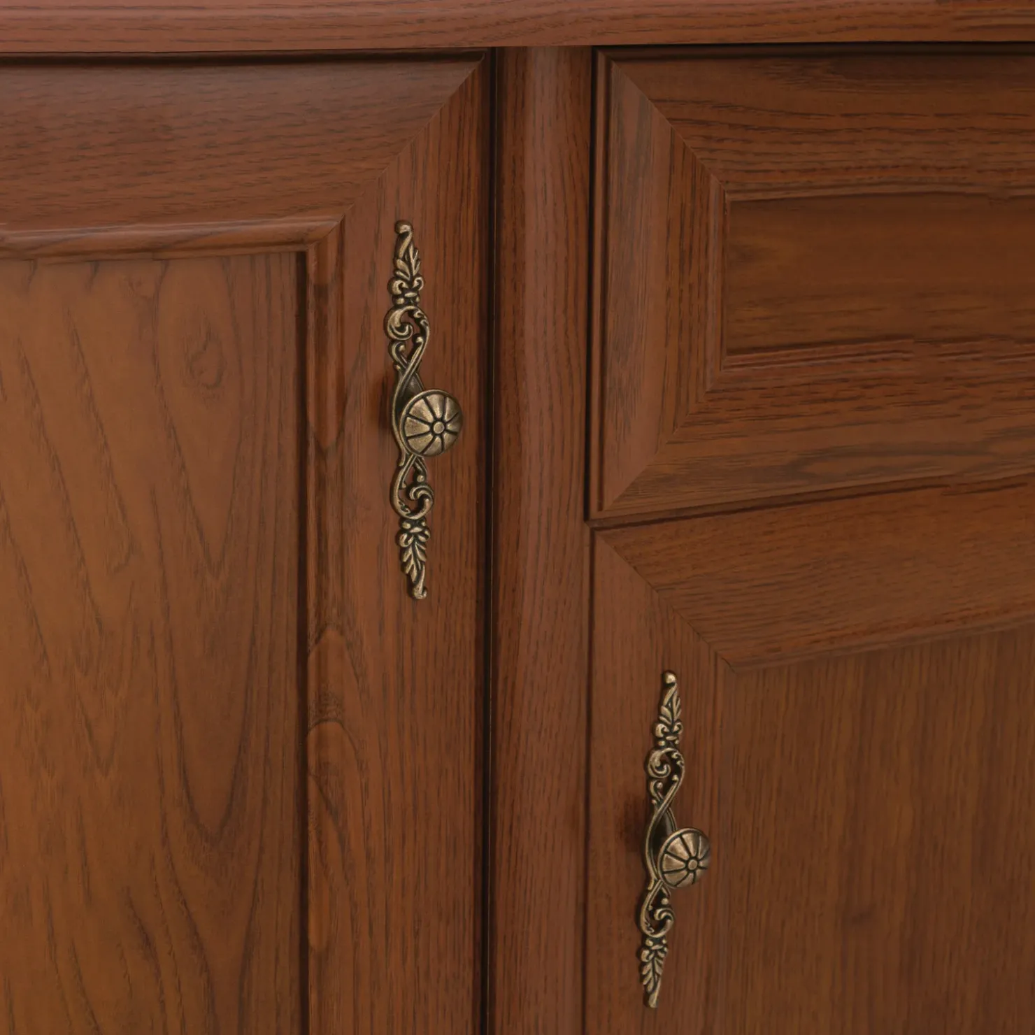 Garnero Arredamenti Credenza 153x90h cm 3 ante 1 cassetto arte povera noce Toscana Online