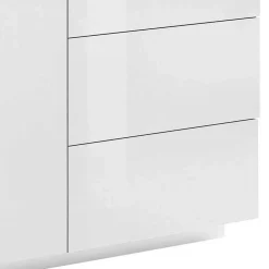 Garnero Arredamenti Credenza 180x86h cm 2 ante 3 cassetti Candia Gihome® Bianco Lucido Online