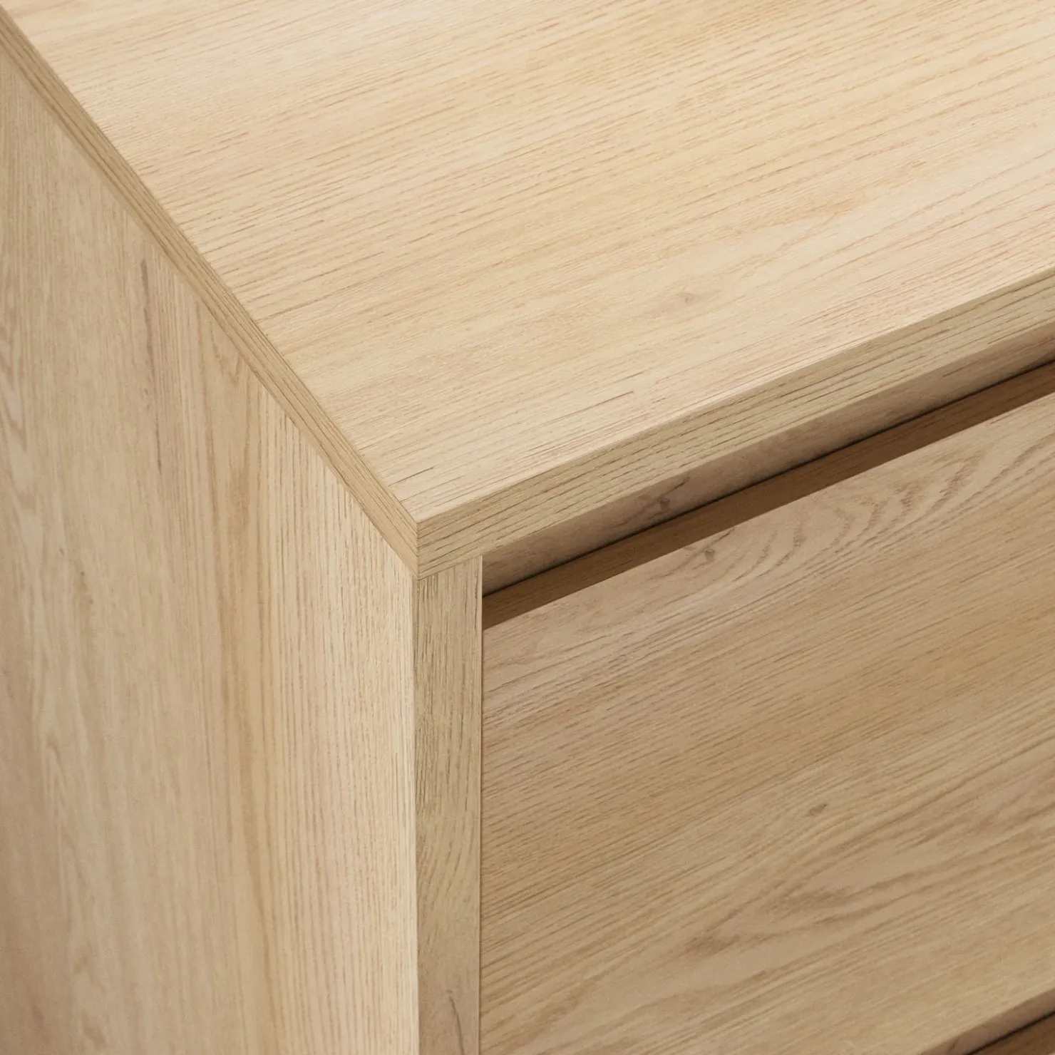 Garnero Arredamenti Credenza 47x87h cm 1 cassetto soggiorno rovere Funny Best