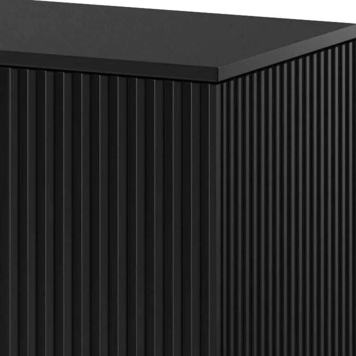 Garnero Arredamenti Credenza 160x82h cm soggiorno design industrial rovere nero Nandina Sale