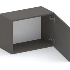 Garnero Arredamenti Cubo da terra 55x40h cm 1 anta reversibile nero Sunset Ossido Best