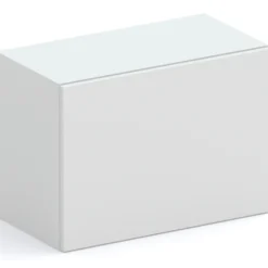 Garnero Arredamenti Cubo da terra 55x40h cm 1 anta reversibile Sunset Grigio chiaro