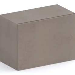 Garnero Arredamenti Cubo da terra 55x40h cm 1 anta reversibile bronzo Sunset Marrone Best