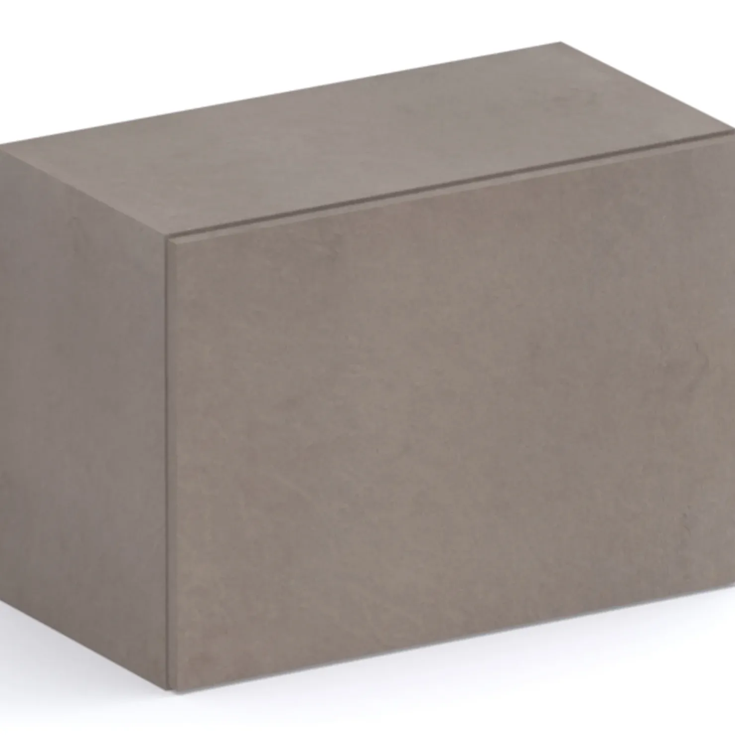 Garnero Arredamenti Cubo da terra 55x40h cm 1 anta reversibile bronzo Sunset Marrone Best