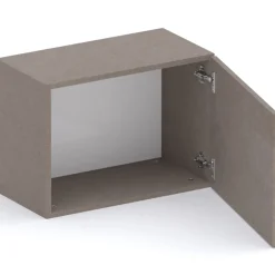 Garnero Arredamenti Cubo da terra 55x40h cm 1 anta reversibile bronzo Sunset Marrone Best