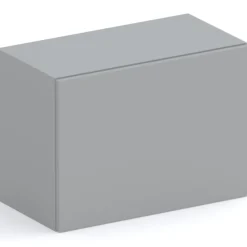 Garnero Arredamenti Cubo da terra 55x40h cm 1 anta reversibile Sunset Grigio scuro Clearance