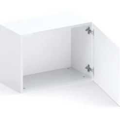 Garnero Arredamenti Cubo da terra 55x40h cm 1 anta reversibile Sunset Bianco Lucido Best