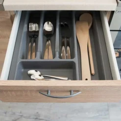 Garnero Arredamenti Cucina 240cm completa moderna lineare sonoma Dalia Rovere