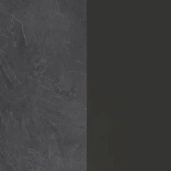 Garnero Arredamenti Cucina 255cm componibile lineare moderna antracite grigio pietra Gourmet Prestige Antracite - Grigio pietra Outlet