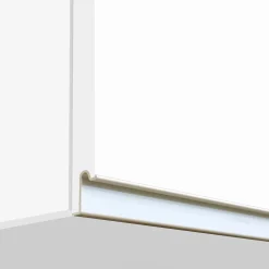 Garnero Arredamenti Cucina 255cm componibile lineare moderna bianco rovere Gourmet Pure Bianco Lucido - Rovere Outlet