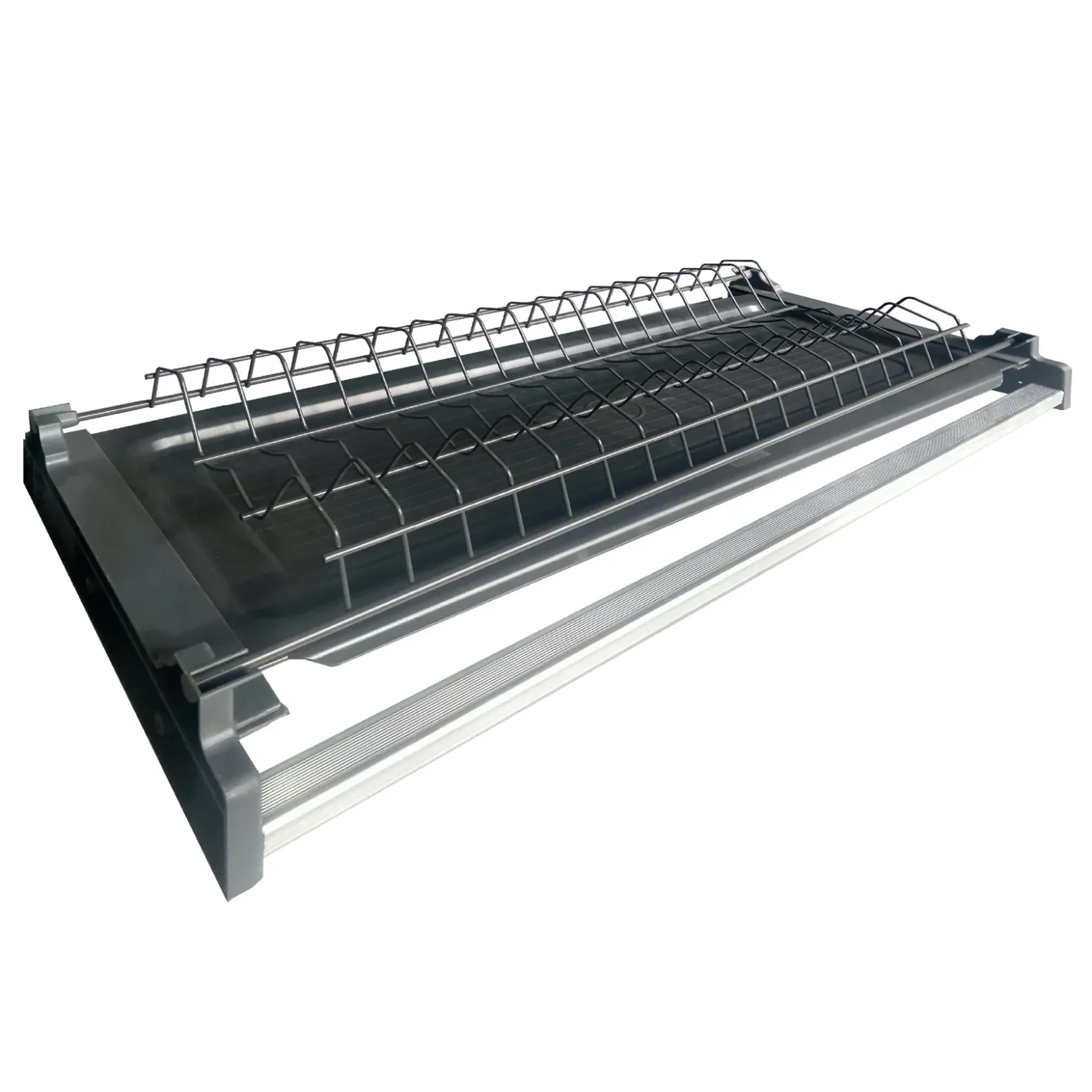 Garnero Arredamenti Cucina 255cm componibile lineare moderna bianco rovere Gourmet Elegance Bianco Lucido - Rovere Best