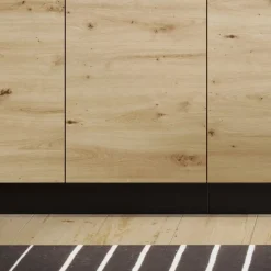 Garnero Arredamenti Cucina 260cm moderna componibile standard quercia nero Terry Clearance