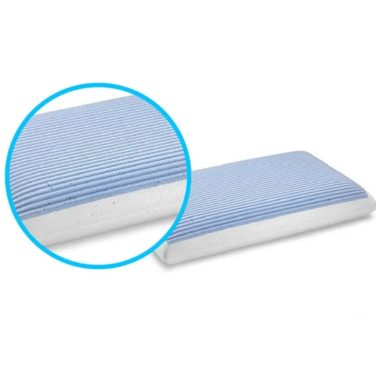 Garnero Arredamenti Cuscino guanciale in memory 72x42cm traspirabile Nuvola Clearance