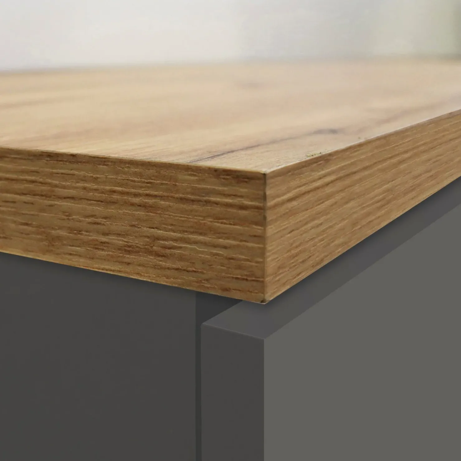 Garnero Arredamenti Dispensa cucina 60x165h cm 4 ripiani antracite rovere Gourmet Antracite - Rovere Clearance